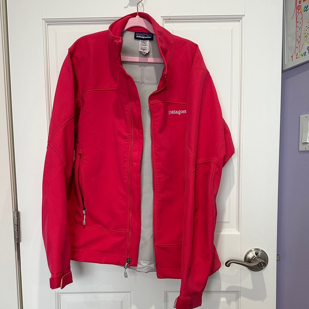 Patagonia Vibrant Red Softshell Jacket - image 1